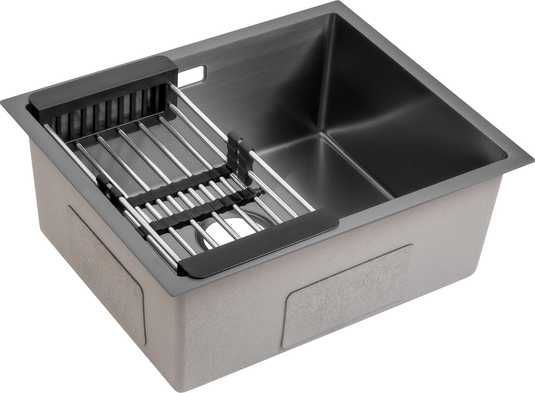 Ruwer 5522 Black: кухонна мийка Gunter & Hauer (55x45 см)