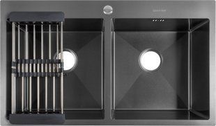 Laber 8622 Black: кухонна мийка Gunter & Hauer (86x51 см)