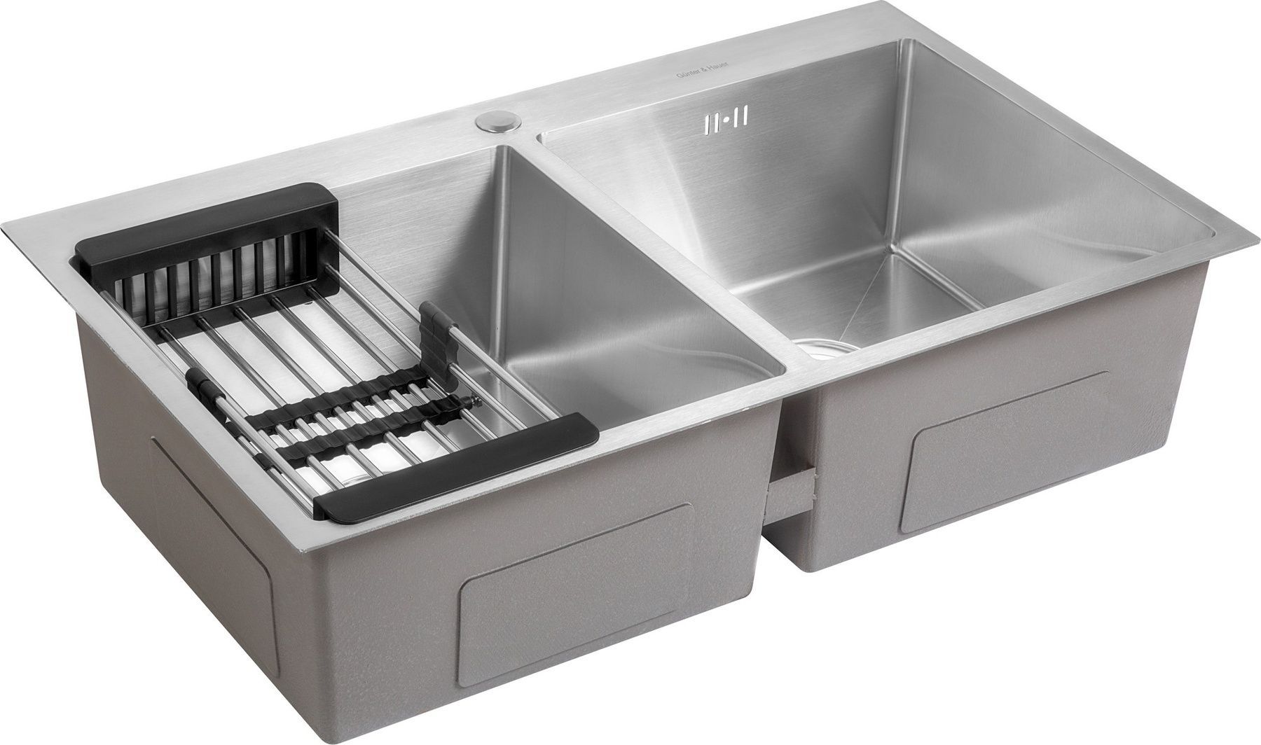 Laber 8622 Inox: кухонна мийка Gunter & Hauer (86x51 см)